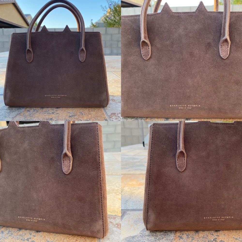 SOLD Charlotte Olympia Feline Petit Poitier Tote - Picture 7 of 12